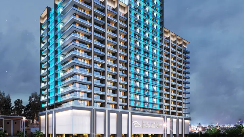 STUDIO APARTMENT FOR SALE IN BINGHATTI AZURE, JUMEIRAH VILLAGE CIRCLE